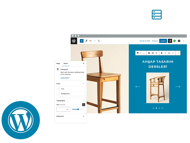 WordPress Sitesi Görünümü